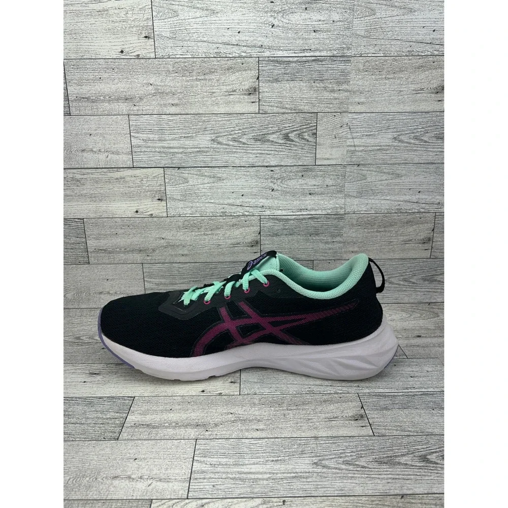 Asics Jolt 4 Women Running Shoes Black Purple Mint 1012B179 Size 10.5